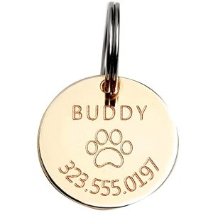 Personalized Dog Tag Pet Collar Tag Dog ID Tag Cat Collar New Dog Gift Identification Tag Gift for Her Him – LCT